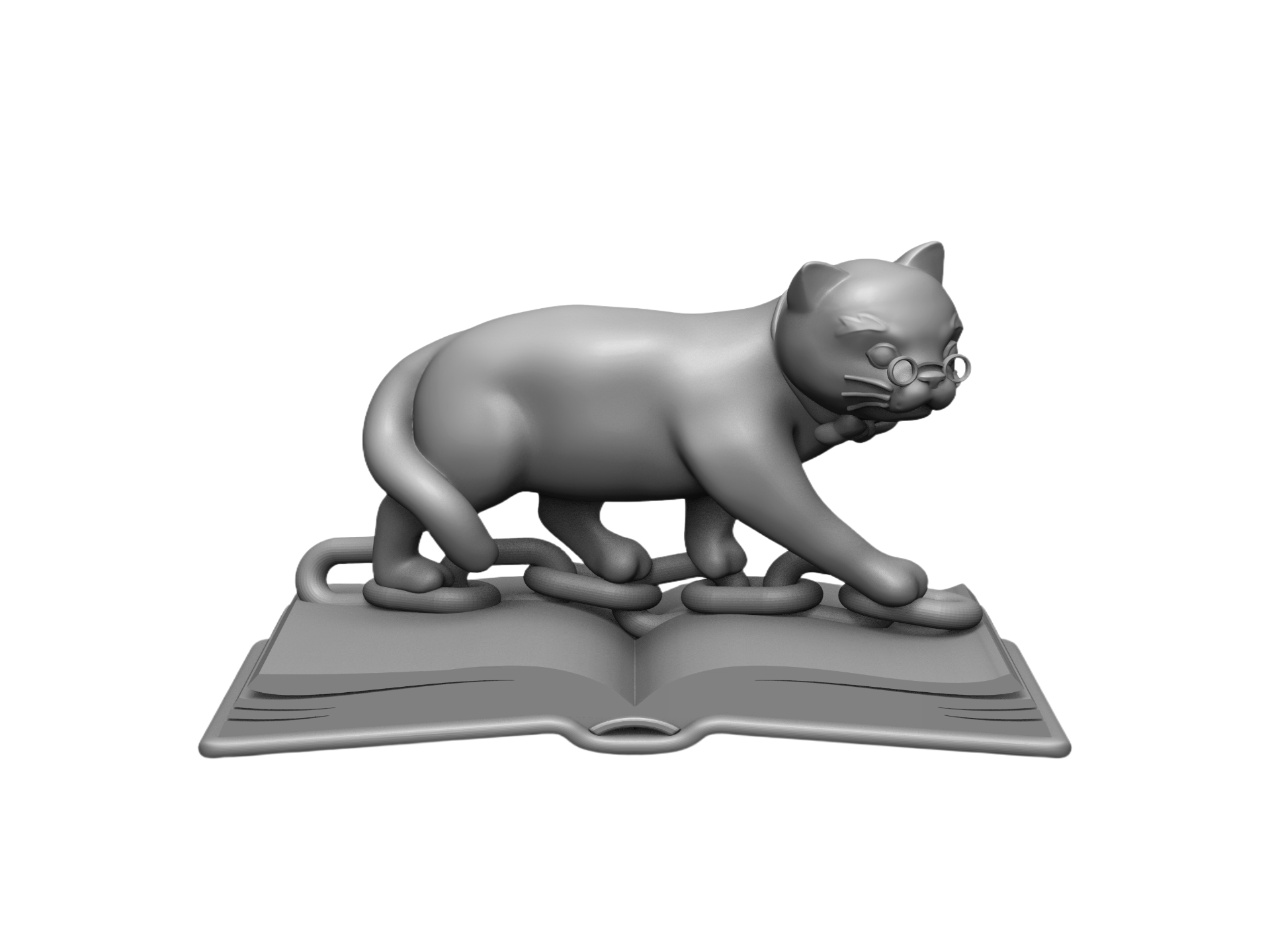 Кот ученый
